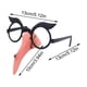 thumbnail image 4 of Kit de disfraz de bruja de Halloween: gafas sin cristales y nariz larga con verrugas para juegos de rol, 4 of 6