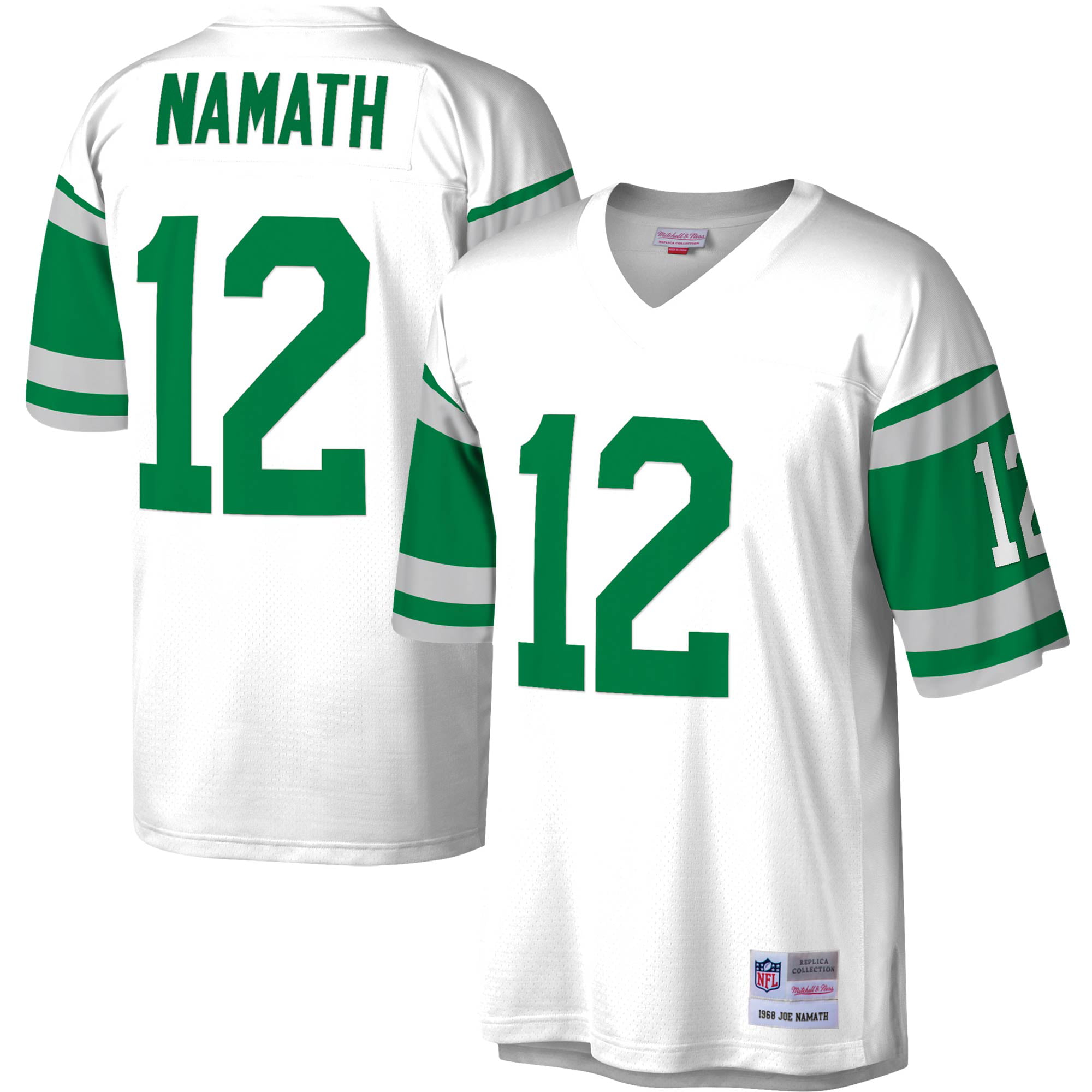 Joe Namath New York Jets Mitchell 