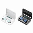 thumbnail image 2 of F9-5 Intelligent Noise Cancelling Touch Bluetooth Earphone with Charging Box, Supports Three-screen LED Power Display & HD Call & Power Bank & Siri, F9-5 Black, F9-5 White, 2 of 4