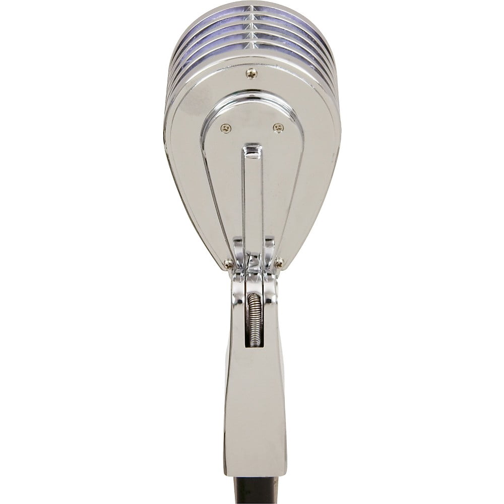 Heil Sound The Fin Retro-Styled Dynamic Microphone - Chrome Body/Blue LED