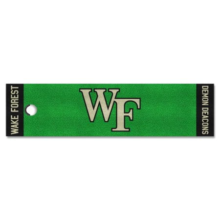 FANMATS NCAA Wake Forest University Demon Deacons Nylon Face Putting Green Mat