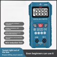 Digital Multimeter Auto Range Smart True RMS 4000 Counts NCV Non ...
