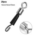 thumbnail image 3 of PASILI Dependable Fishing Bearing Swivels Ball Subline Connector Quick Release, 3 of 4