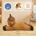 thumbnail image 4 of MorisMos 31.5'' Giant Highland Cow Stuffed Animal Cattle Plush Pillow, 4 of 8