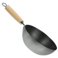 thumbnail image 3 of AURARMLET Honeycomb Grain Stainless Steel Frying Pan with Ergonomic Handle for Cooking Multi Color 12.5 inch, 3 of 5