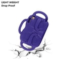 thumbnail image 4 of iPad Mini 5 Case, Kids Case for iPad Mini 4/3/2/1 7.9 inch, Dteck Light Weight Kids-Friendly EVA Shockproof Portable Handle Case with Kickstand, Purple, 4 of 4