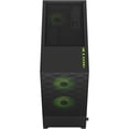 thumbnail image 3 of Fractal Design Pop Air RGB Black Green Core TG ATX High-Airflow Clear Tempered Glass Window Mid Tower Computer Case, 3 of 8