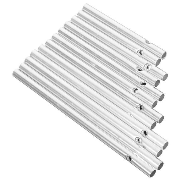 unbranded 2 Set Aluminum Wind Chime Tubes Wind Chime Kit Wind Chime Parts for DIY Garden Outdoor Hanging Decorations 6 Different Length