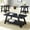 Black, variant on Rectangular Shape - Under-Table Storage - Home Decor Coffee & End Tables - Matching Table Set