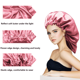 thumbnail image 4 of Gorro De Ducha Pasta De Alubias Rojas Rosa Jormftte 2035124-2, 4 of 7