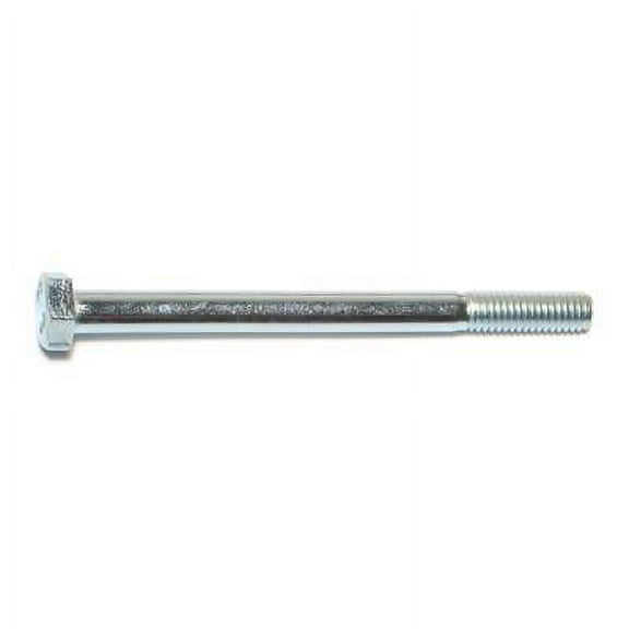 6mm-1.0 x 75mm Zinc Plated Class 8.8 Steel Coarse Thread Hex Cap Screws