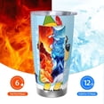 thumbnail image 5 of Johaoi Bluey Print 20oz Tumbler,Travel Coffee Mug Tumbler with Flip Lid Stainless Steel Water Bottle Gifts for Women Men Him Her-Without Straw, 5 of 8