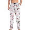 thumbnail image 4 of Top-kevin North American Bald Eagle Flag Pajama Pants Men's Pajama Bottoms Lounge Sleepwear PJs Sleep Pants S, 4 of 11