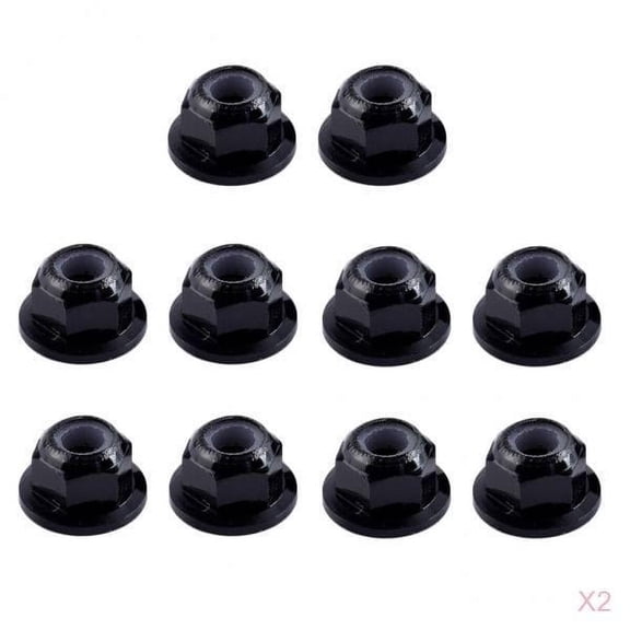 20pcs Steel 4mm Fastener Nuts For MT, ZDRacing, LRP, RC Cars