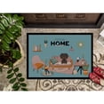 thumbnail image 3 of Black Tan Dachshund Sweet Home Indoor or Outdoor Mat 24x36 CK7977JMAT, 3 of 3