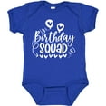 thumbnail image 3 of Inktastic Birthday Squad Cute Balloons and Hearts Boys or Girls Baby Bodysuit, 3 of 5