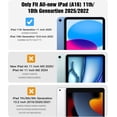 thumbnail image 2 of Funda BMOUO a prueba de golpes para iPad 11, 11 y 10, 10,9 pulgadas, roja, 2 of 7
