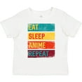 thumbnail image 3 of Inktastic Eat Sleep Anime Repeat Boys or Girls Toddler T-Shirt, 3 of 5