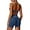 Bleu Foncé, variante sur PISONIC Ensemble d'Entraînement pour Femmes 2 Pcs Soutien-Gorge de Sport à Bretelles Col Licou Shorts de Levage de Fesses Tenues Actives de Gym Yoga