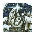 thumbnail image 1 of Manger in Moonlight Scene - Canvas, 1 of 1