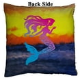 thumbnail image 2 of Funda de almohada de sirena ABPHQTO de lentejuelas reversibles 50x50 cm, 2 of 2