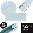 thumbnail image 3 of Unique Bargains Triangle Pencil Pouch Portable Stationery Bag Light Blue, 3 of 6