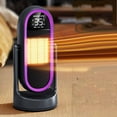 thumbnail image 4 of Portable Heater Home Hot Heater Desktop Vertical Graphene Whole House Heater Automatic Shaking Head Heater, 4 of 6