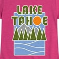 thumbnail image 3 of Instant Message - Lake Tahoe - Toddler & Youth Girls Short Sleeve Graphic T-Shirt, 3 of 6