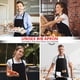 thumbnail image 4 of Utopia Kitchen Paquete De 10 Delantales Con Pechera, Delantales Ajustables Unisex Con 2 Bolsillos, Delantal De Cocina Resistente A Las Gotas De Agua, Delantal De Chef Para Hombres Y Mujeres, 4 of 5