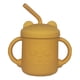 thumbnail image 1 of Vaso de entrenamiento de silicona y pajita para niños pequeños, 8 meses, 1 of 5
