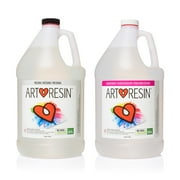 clear non-toxic artresin epoxy resin 2 gal professional kit
