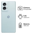 thumbnail image 3 of Smartphone Motorola Edge 50 Fusion 12GB RAM 512GB ROM Azul Cielo Desbloqueado, 3 of 4