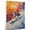 Alaskan Malamute, variant on Silky Terrier Dog Playing Skiing Wall Stretched Canvas Size 8x12 – Silky Terrier Canvas Art for Dog Lovers, Skiing Canvas Wall Decor