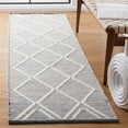 thumbnail image 2 of SAFAVIEH Natura Natasha Geometric Runner Rug, Black/Ivory, 2'3" x 8', 2 of 6
