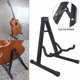 thumbnail image 3 of Soporte de guitarra eléctrica Soporte de guitarra acústica Soporte universal de marco independiente Soporte plegable Inevent EL011487-00, 3 of 4