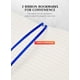 thumbnail image 4 of Pocket Notebook Small Notebook 2-Pack, 3.5" X 5.5" Pocket Notebook Hardcover Total 192 Pages Thick Lined Paper with Inner Pockets Leather Mini Journal Notepad Ormromra CZBG-HY42, 4 of 6