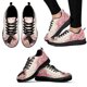 thumbnail image 1 of Zapatillas deportivas de marca con diseño de hibisco y perro salchicha, con estampado floral, zapatos deportivos de verano blancos con cordones, zapatos planos de regalo para mujer, 1 of 6