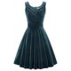 thumbnail image 1 of GRACE KARIN-vestidos de fiesta con lentejuelas y purpurina para mujer, vestido de terciopelo con cuello en V, línea A, vestido de noche de encaje, vestido de novia sin mangas, Invierno, 1 of 7