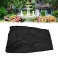 thumbnail image 3 of Fountain Cover for Winter with Tie At Bottomc, 210D Silver Coated Oxford Cloth Protection, Waterproof Windproof Outdoor Patio Cover Statue Cover with Sun Protection, 3 of 7