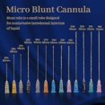 thumbnail image 4 of Factory Disposable Blunt-tip Cannula 22g 50mm 70mm Blunt Fine Micro Body Piercing Needles Cannula Syringe Tool, 4 of 5