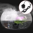thumbnail image 1 of 400ML/H Mini Ultrasonic Mist Maker Fogger Water Fountain Pond Fog Machine Atomizer Air Humidifier, 1 of 8