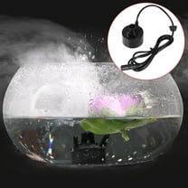 400ML/H Mini Ultrasonic Mist Maker Fogger Water Fountain Pond Fog Machine Atomizer Air _wm25