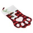 thumbnail image 2 of hanging christmas stocking Paw Christmas Stockings Cute Dog Paw Hanging Christmas Stockings for Holiday Christmas Decorations ANGGREK Otros, 2 of 8
