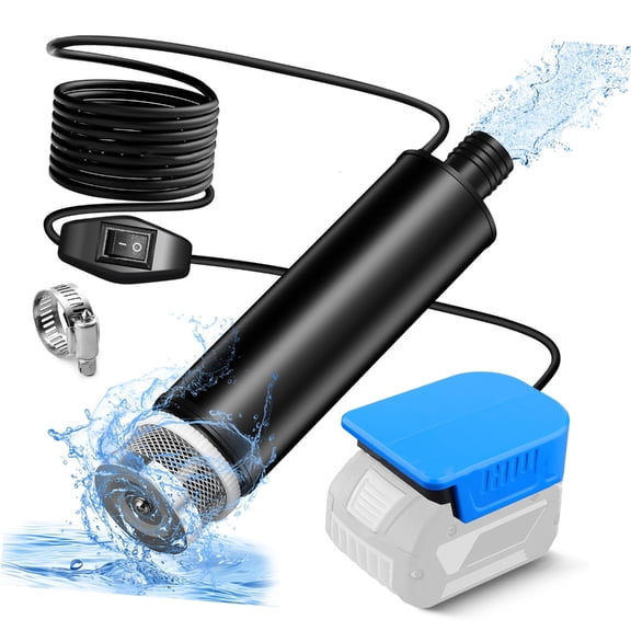 High Flows Cordless Submersibles Water Pumps Efficient Water Transfer Pumps for Quick Waters Removal