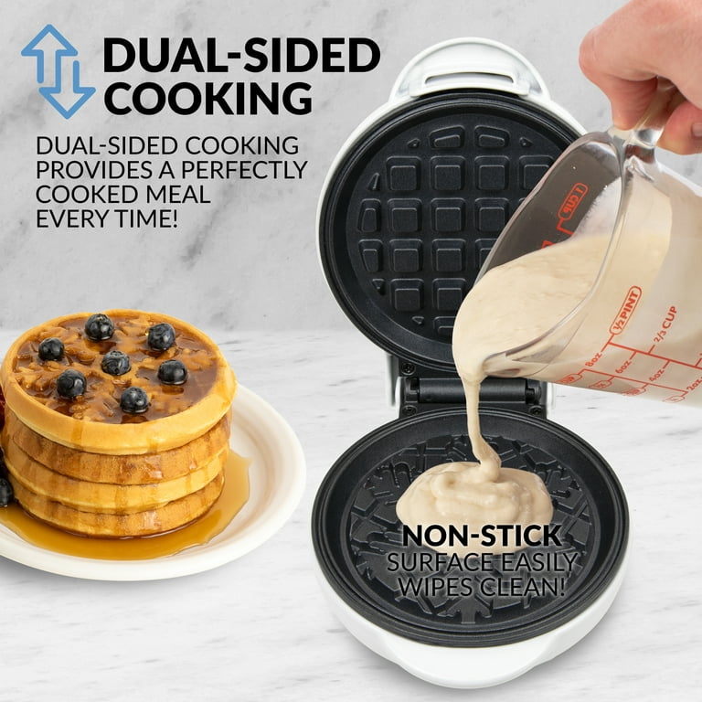 Dash Wonderful Mini Waffle Gift Set, White