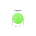 thumbnail image 2 of Unique Bargains 12mm Round Soft Plastic Luminous Glow Fishing Beads Tackle Tool Green 200 Pieces, 2 of 5