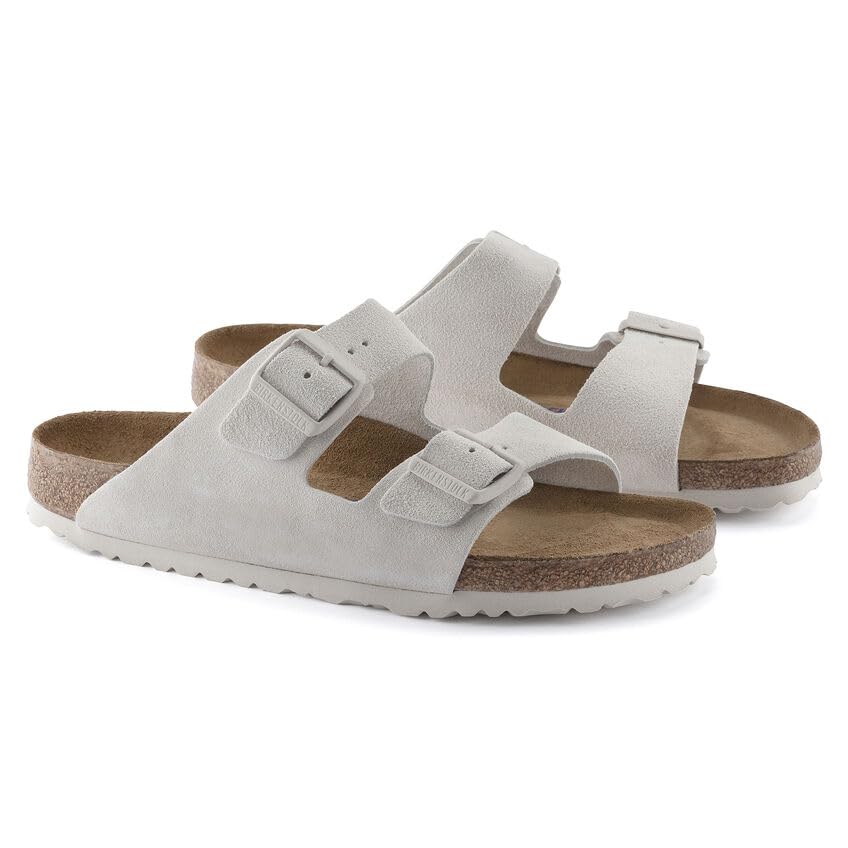 BIRKENSTOCK Arizona Soft Footbed Suede Sandals - Legendary Comfort and Iconic Style with Tonal Buckles Multiple Sizes