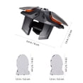 thumbnail image 2 of BESTYASH 1 Set Trigger Game Controller with Black ABS Plastic for Smartphone Gaming Accessories, 2 of 7