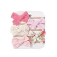 thumbnail image 2 of 5PCS Baby Headbands and Bows Hairbands Soft Nylon Elastics Handmade Girls Hair Accessories for Newborn Babies Infant Toddlers Kids, 2 of 2