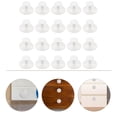 thumbnail image 3 of 20pcs Adhesive Cabinet Knobs Instant Handles Self-Stick Handles for Window Cabinet, 3 of 8